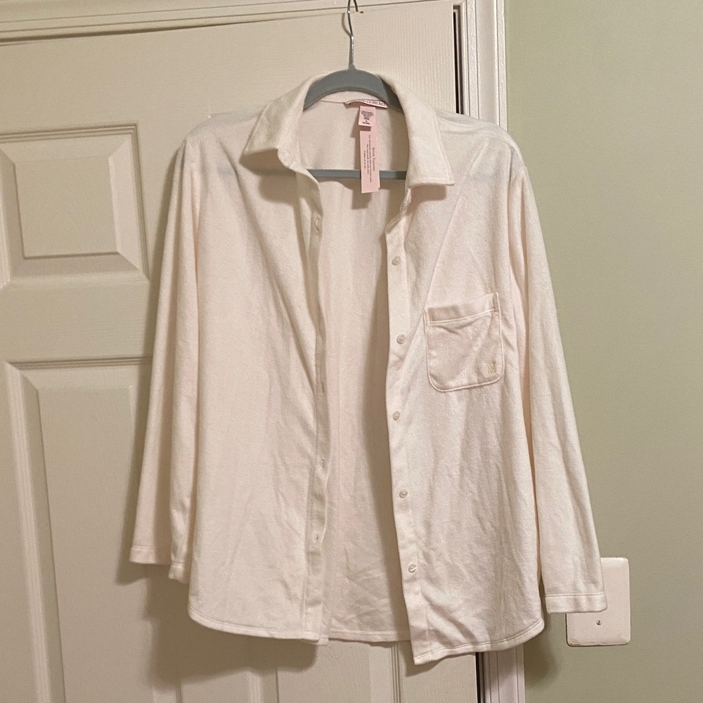 White Button-Up Shirt